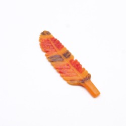 Playmobil 36368 Vintage Orange Colored Indian Feather
