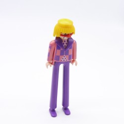Playmobil 36504 Clown Purple and Pink 3808 worn arms and legs move
