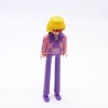 Playmobil 36504 Clown Violet et Rose 3808 usé bras et jambes bougent