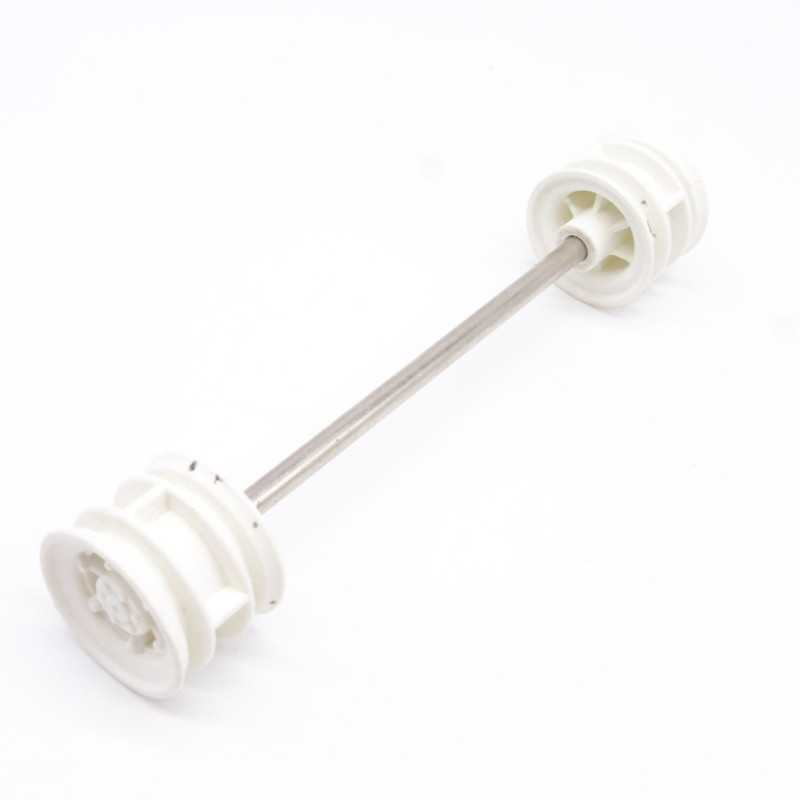 Playmobil 36531 Metal Axle 121 mm with Rims Diameter 24 mm Width 18 mm