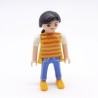 Playmobil 7164 Femme Moderne Jaune Orange et Bleu