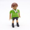 Playmobil 7166 Women's Green Top White Collar Black Rangers CAMPING