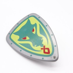 Playmobil 11202 Gray Shield Green Dragon Head