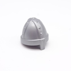 Playmobil 7378 Medieval Knight Helmet Middle Ages Gray
