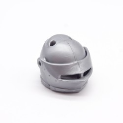 Playmobil 7829 Medieval Knight Helmet Middle Ages Gray