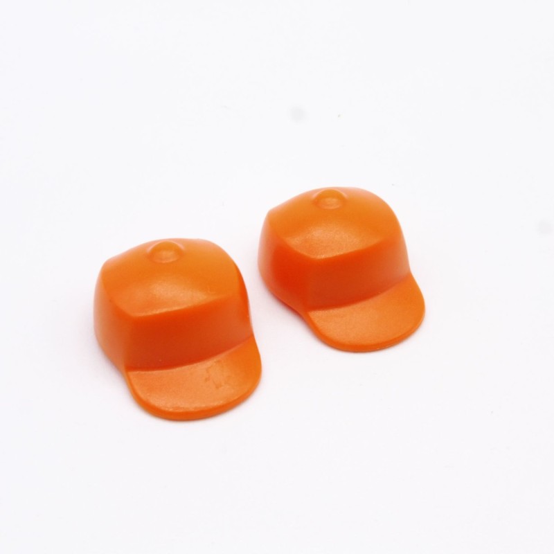 Playmobil 31051 Playmobil Pack of 2 Kids Orange Caps