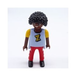 Playmobil 31267 Playmobil African Man Blue and Red Z