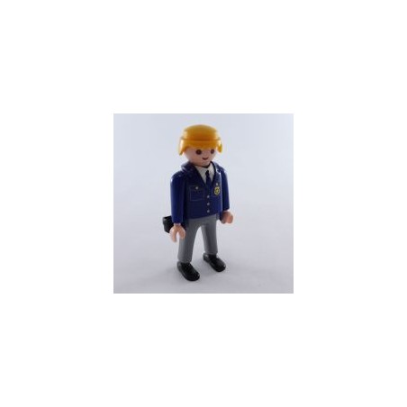 Playmobil 2385 Playmobil Homme Policier Bleu