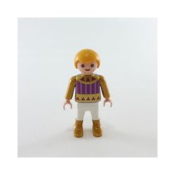 Playmobil 26878 Playmobil Child Boy Viking White Purple and Golden 3154