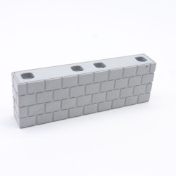 Playmobil 36604 Low Light Gray Brick Wall System X 4490