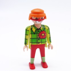 Playmobil 36726 Man Clown Red Green Yellow Nose Clown