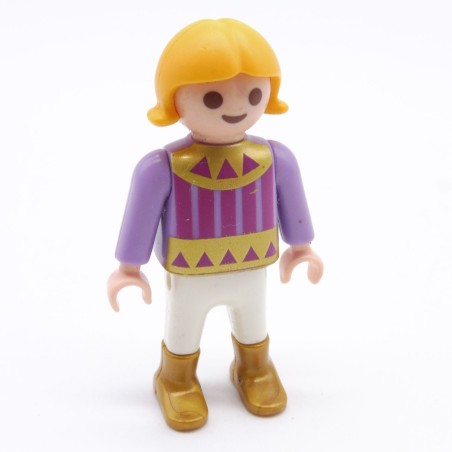 Playmobil 36758 Enfant Fille Violet Doré Blanc Bottes dorées 4333