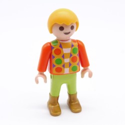 Playmobil 36760 Child Boy Orange Green Gold Boots 4235