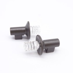 Playmobil 36895 Set of 2 Dark Gray Wall Lights Light System