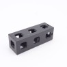 Playmobil 36901 Small Dark Gray Post with System X Holes