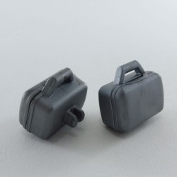 Playmobil 27373 Playmobil Lot of 2 Suitcases Topcase Scooter Quad 3946 4425 4427 9318