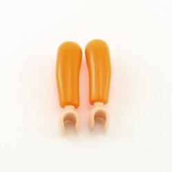 Playmobil 22561 Playmobil Pair of Dark Fluo Orange Arms Folded