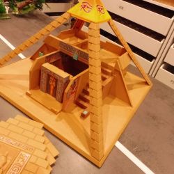 Playmobil Grande Pyramide Egyptienne 4240 manque 1 pièce voir photos
