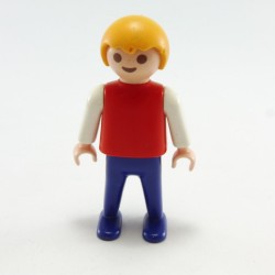 Playmobil 17983 Playmobil Child Blue White Red Boy 3715