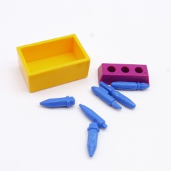 Playmobil 31538 Playmobil Yellow Case with Display and Pencils 5652