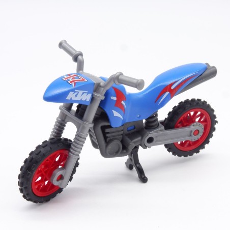 Playmobil Moto Cross Bleue 4057 4416 5798 