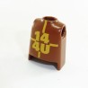 Playmobil 20829 Playmobil Buste Marron Jaune 144U