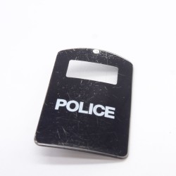 Playmobil 38245 Bouclier Noir Forces Spéciales Police un peu usé