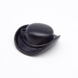 Playmobil 38295 Chapeau Bord Relevé Noir avec Trou un peu usé