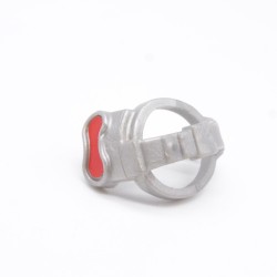 Playmobil 38321 Casque Gris Argent Espace Espion Agent Secret
