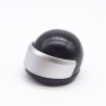 Playmobil 38333 Casque de Moto Noir avec Visière Argent
