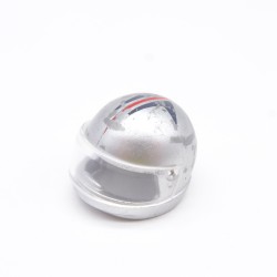 Playmobil 38335 Casque de Moto Gris avec Visière Usé