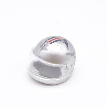 Playmobil 38335 Casque de Moto Gris avec Visière Usé
