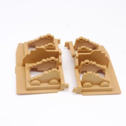 Playmobil 38385 Socles Gauche et Droite pour Canons Bateau 4290 Cassés