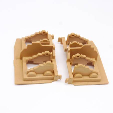 Playmobil 38385 Socles Gauche et Droite pour Canons Bateau 4290 Cassés