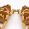 Playmobil 38385 Socles Gauche et Droite pour Canons Bateau 4290 Cassés