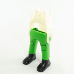 Playmobil 19017 Playmobil Pair of Green Legs Pockets Black Boots