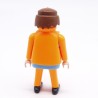 Playmobil 38540 Homme Bleu et Orange Fluo avec Gilet