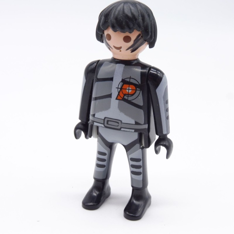 Playmobil 38549 Homme Noir et Gris Future Planet Peinture sur Visage
