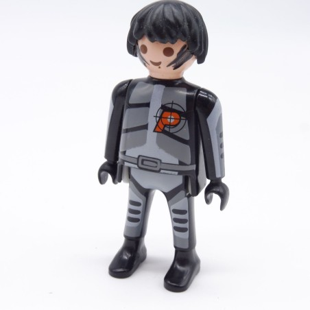 Playmobil 38549 Homme Noir et Gris Future Planet Peinture sur Visage