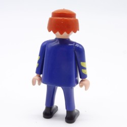 Playmobil 38554 Homme Bleu et Jaune Bottines Noires