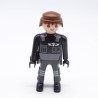 Playmobil 38558 Homme Policier Gris et Noir Mains noires Holster