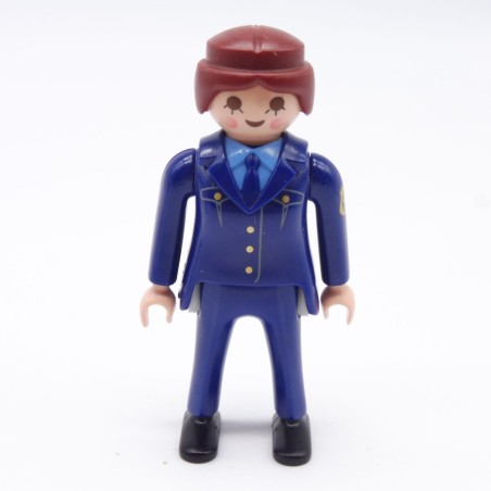 Playmobil 38569 Policier Femme Tenue Bleue