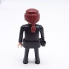Playmobil 38570 Policier Femme Tenue Noire Holster
