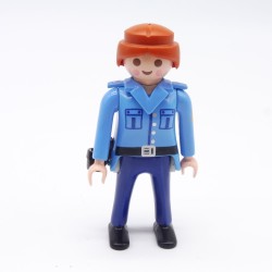 Playmobil 38571 Policier Femme Tenue Bleue Holster