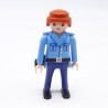 Playmobil 38571 Policier Femme Tenue Bleue Holster