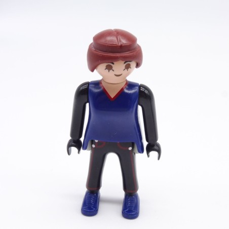 Playmobil 38574 Femme Noir et Bleu Voleuse