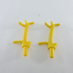 Playmobil 22896 Playmobil Lot de 2 Branches Jaunes pour Rochers