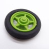Playmobil 38584 Roue de Moto Verte abimée