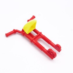 Playmobil 38600 Fourche Rouge et Jaune Moto Cross 4923