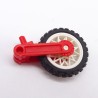Playmobil 38601 Roue Arrière avec support Moto Cross 4923